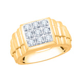 14K Yellow Gold~GH | I2-I3, 10K Yellow Gold~GH | I2-I3,14K Yellow Gold~JK | SI2-I1, 10K Yellow Gold~JK | SI2-I1,14K Yellow Gold~IJ | I1-I2, 10K Yellow Gold~IJ | I1-I2