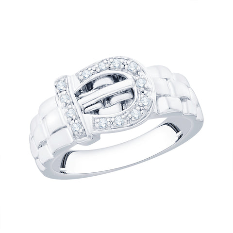 KATARINA 1/6 cttw Prong Set Diamond Men's Fashion Ring
