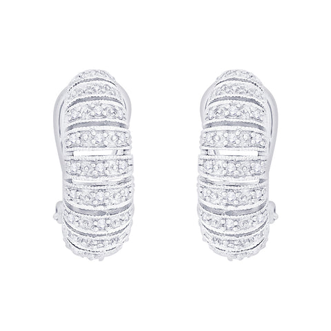 KATARINA 1/3 cttw Prong Set Diamond Fashion Earrings