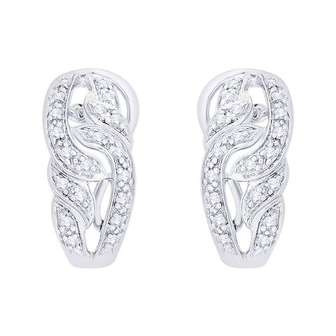 KATARINA 1/4 cttw Prong Set Diamond Fashion Earrings