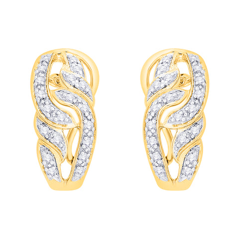 KATARINA 1/4 cttw Prong Set Diamond Fashion Earrings
