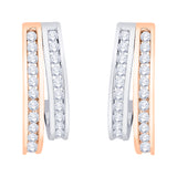 14K White and Rose Gold~GH | I2-I3, 10K White and Rose Gold~GH | I2-I3,14K White and Rose Gold~JK | SI2-I1, 10K White and Rose Gold~JK | SI2-I1,14K White and Rose Gold~IJ | I1-I2, 10K White and Rose Gold~IJ | I1-I2