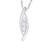 14K White and Rose Gold~GH | I2-I3, 10K White and Rose Gold~GH | I2-I3,14K White and Rose Gold~JK | SI2-I1, 10K White and Rose Gold~JK | SI2-I1,14K White and Rose Gold~IJ | I1-I2, 10K White and Rose Gold~IJ | I1-I2