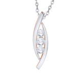 14K White and Rose Gold~GH | I2-I3, 10K White and Rose Gold~GH | I2-I3,14K White and Rose Gold~JK | SI2-I1, 10K White and Rose Gold~JK | SI2-I1,14K White and Rose Gold~IJ | I1-I2, 10K White and Rose Gold~IJ | I1-I2