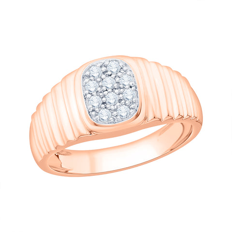 KATARINA Diamond Fashion Men's Ring (1/4 cttw)