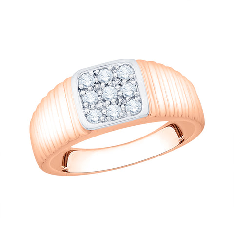 KATARINA Diamond Fashion Men's Ring (1/3 cttw)