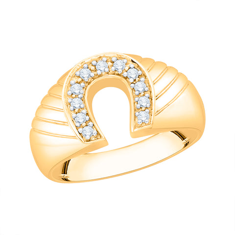 KATARINA Diamond Fashion Men's Ring (1/6 cttw)