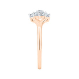 14K Rose Gold~GH | I2-I3, 10K Rose Gold~GH | I2-I3,14K Rose Gold~JK | SI2-I1, 10K Rose Gold~JK | SI2-I1,14K Rose Gold~IJ | I1-I2, 10K Rose Gold~IJ | I1-I2