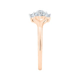 14K Rose Gold~GH | I2-I3, 10K Rose Gold~GH | I2-I3,14K Rose Gold~JK | SI2-I1, 10K Rose Gold~JK | SI2-I1,14K Rose Gold~IJ | I1-I2, 10K Rose Gold~IJ | I1-I2