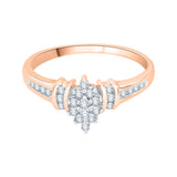 14K Rose Gold~GH | I2-I3, 10K Rose Gold~GH | I2-I3,14K Rose Gold~JK | SI2-I1, 10K Rose Gold~JK | SI2-I1,14K Rose Gold~IJ | I1-I2, 10K Rose Gold~IJ | I1-I2