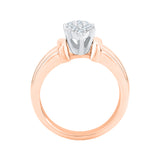 14K Rose Gold~GH | I2-I3, 10K Rose Gold~GH | I2-I3,14K Rose Gold~JK | SI2-I1, 10K Rose Gold~JK | SI2-I1,14K Rose Gold~IJ | I1-I2, 10K Rose Gold~IJ | I1-I2