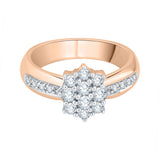 14K Rose Gold~GH | I2-I3, 10K Rose Gold~GH | I2-I3,14K Rose Gold~JK | SI2-I1, 10K Rose Gold~JK | SI2-I1,14K Rose Gold~IJ | I1-I2, 10K Rose Gold~IJ | I1-I2
