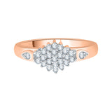 14K Rose Gold~GH | I2-I3, 10K Rose Gold~GH | I2-I3,14K Rose Gold~JK | SI2-I1, 10K Rose Gold~JK | SI2-I1,14K Rose Gold~IJ | I1-I2, 10K Rose Gold~IJ | I1-I2