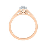 14K Rose Gold~GH | I2-I3, 10K Rose Gold~GH | I2-I3,14K Rose Gold~JK | SI2-I1, 10K Rose Gold~JK | SI2-I1,14K Rose Gold~IJ | I1-I2, 10K Rose Gold~IJ | I1-I2