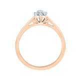 14K Rose Gold~GH | I2-I3, 10K Rose Gold~GH | I2-I3,14K Rose Gold~JK | SI2-I1, 10K Rose Gold~JK | SI2-I1,14K Rose Gold~IJ | I1-I2, 10K Rose Gold~IJ | I1-I2