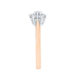 14K Rose Gold~GH | I2-I3, 10K Rose Gold~GH | I2-I3,14K Rose Gold~JK | SI2-I1, 10K Rose Gold~JK | SI2-I1,14K Rose Gold~IJ | I1-I2, 10K Rose Gold~IJ | I1-I2