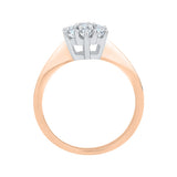 14K Rose Gold~GH | I2-I3, 10K Rose Gold~GH | I2-I3,14K Rose Gold~JK | SI2-I1, 10K Rose Gold~JK | SI2-I1,14K Rose Gold~IJ | I1-I2, 10K Rose Gold~IJ | I1-I2