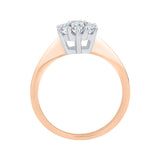14K Rose Gold~GH | I2-I3, 10K Rose Gold~GH | I2-I3,14K Rose Gold~JK | SI2-I1, 10K Rose Gold~JK | SI2-I1,14K Rose Gold~IJ | I1-I2, 10K Rose Gold~IJ | I1-I2