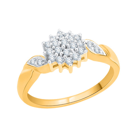 KATARINA 1/4 cttw Diamond Cluster Fashion Ring