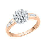 14K Rose Gold~GH | I2-I3, 10K Rose Gold~GH | I2-I3,14K Rose Gold~JK | SI2-I1, 10K Rose Gold~JK | SI2-I1,14K Rose Gold~IJ | I1-I2, 10K Rose Gold~IJ | I1-I2