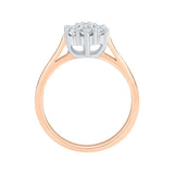 14K Rose Gold~GH | I2-I3, 10K Rose Gold~GH | I2-I3,14K Rose Gold~JK | SI2-I1, 10K Rose Gold~JK | SI2-I1,14K Rose Gold~IJ | I1-I2, 10K Rose Gold~IJ | I1-I2