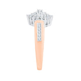 14K Rose Gold~GH | I2-I3, 10K Rose Gold~GH | I2-I3,14K Rose Gold~JK | SI2-I1, 10K Rose Gold~JK | SI2-I1,14K Rose Gold~IJ | I1-I2, 10K Rose Gold~IJ | I1-I2