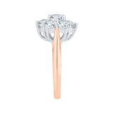 14K Rose Gold~GH | I2-I3, 10K Rose Gold~GH | I2-I3,14K Rose Gold~JK | SI2-I1, 10K Rose Gold~JK | SI2-I1,14K Rose Gold~IJ | I1-I2, 10K Rose Gold~IJ | I1-I2