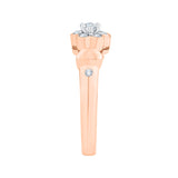 14K Rose Gold~GH | I2-I3, 10K Rose Gold~GH | I2-I3,14K Rose Gold~JK | SI2-I1, 10K Rose Gold~JK | SI2-I1,14K Rose Gold~IJ | I1-I2, 10K Rose Gold~IJ | I1-I2