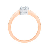 14K Rose Gold~GH | I2-I3, 10K Rose Gold~GH | I2-I3,14K Rose Gold~JK | SI2-I1, 10K Rose Gold~JK | SI2-I1,14K Rose Gold~IJ | I1-I2, 10K Rose Gold~IJ | I1-I2
