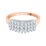 14K Rose Gold~GH | I2-I3, 10K Rose Gold~GH | I2-I3,14K Rose Gold~JK | SI2-I1, 10K Rose Gold~JK | SI2-I1,14K Rose Gold~IJ | I1-I2, 10K Rose Gold~IJ | I1-I2