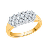 14K Yellow Gold~GH | I2-I3, 10K Yellow Gold~GH | I2-I3,14K Yellow Gold~JK | SI2-I1, 10K Yellow Gold~JK | SI2-I1,14K Yellow Gold~IJ | I1-I2, 10K Yellow Gold~IJ | I1-I2