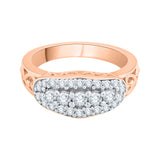 14K Rose Gold~GH | I2-I3, 10K Rose Gold~GH | I2-I3,14K Rose Gold~JK | SI2-I1, 10K Rose Gold~JK | SI2-I1,14K Rose Gold~IJ | I1-I2, 10K Rose Gold~IJ | I1-I2