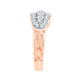 14K Rose Gold~GH | I2-I3, 10K Rose Gold~GH | I2-I3,14K Rose Gold~JK | SI2-I1, 10K Rose Gold~JK | SI2-I1,14K Rose Gold~IJ | I1-I2, 10K Rose Gold~IJ | I1-I2