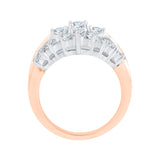 14K Rose Gold~GH | I2-I3, 10K Rose Gold~GH | I2-I3,14K Rose Gold~JK | SI2-I1, 10K Rose Gold~JK | SI2-I1,14K Rose Gold~IJ | I1-I2, 10K Rose Gold~IJ | I1-I2