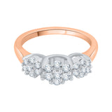 14K Rose Gold~GH | I2-I3, 10K Rose Gold~GH | I2-I3,14K Rose Gold~JK | SI2-I1, 10K Rose Gold~JK | SI2-I1,14K Rose Gold~IJ | I1-I2, 10K Rose Gold~IJ | I1-I2