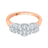 14K Rose Gold~GH | I2-I3, 10K Rose Gold~GH | I2-I3,14K Rose Gold~JK | SI2-I1, 10K Rose Gold~JK | SI2-I1,14K Rose Gold~IJ | I1-I2, 10K Rose Gold~IJ | I1-I2