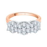 14K Rose Gold~GH | I2-I3, 10K Rose Gold~GH | I2-I3,14K Rose Gold~JK | SI2-I1, 10K Rose Gold~JK | SI2-I1,14K Rose Gold~IJ | I1-I2, 10K Rose Gold~IJ | I1-I2