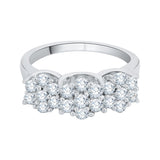 14K White Gold~GH | I2-I3, 10K White Gold~GH | I2-I3,Sterling Silver~GH | I2-I3, 14K White Gold~JK | SI2-I1, 10K White Gold~JK | SI2-I1,Sterling Silver~JK | SI2-I1,14K White Gold~IJ | I1-I2, 10K White Gold~IJ | I1-I2,Sterling Silver~IJ | I1-I2