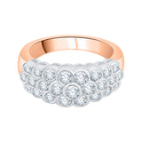 14K Rose Gold~GH | I2-I3, 10K Rose Gold~GH | I2-I3,14K Rose Gold~JK | SI2-I1, 10K Rose Gold~JK | SI2-I1,14K Rose Gold~IJ | I1-I2, 10K Rose Gold~IJ | I1-I2