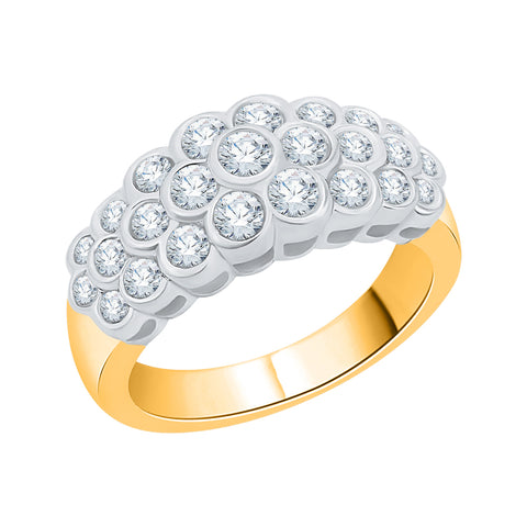 KATARINA 1 cttw Diamond Anniversary Ring