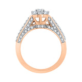 14K Rose Gold~GH | I2-I3, 10K Rose Gold~GH | I2-I3,14K Rose Gold~JK | SI2-I1, 10K Rose Gold~JK | SI2-I1,14K Rose Gold~IJ | I1-I2, 10K Rose Gold~IJ | I1-I2