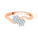 14K Rose Gold~GH | I2-I3, 10K Rose Gold~GH | I2-I3,14K Rose Gold~JK | SI2-I1, 10K Rose Gold~JK | SI2-I1,14K Rose Gold~IJ | I1-I2, 10K Rose Gold~IJ | I1-I2