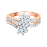 14K Rose Gold~GH | I2-I3, 10K Rose Gold~GH | I2-I3,14K Rose Gold~JK | SI2-I1, 10K Rose Gold~JK | SI2-I1,14K Rose Gold~IJ | I1-I2, 10K Rose Gold~IJ | I1-I2