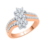 14K Rose Gold~GH | I2-I3, 10K Rose Gold~GH | I2-I3,14K Rose Gold~JK | SI2-I1, 10K Rose Gold~JK | SI2-I1,14K Rose Gold~IJ | I1-I2, 10K Rose Gold~IJ | I1-I2