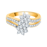 14K Yellow Gold~GH | I2-I3, 10K Yellow Gold~GH | I2-I3,14K Yellow Gold~JK | SI2-I1, 10K Yellow Gold~JK | SI2-I1,14K Yellow Gold~IJ | I1-I2, 10K Yellow Gold~IJ | I1-I2