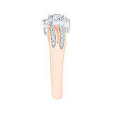 14K Rose Gold~GH | I2-I3, 10K Rose Gold~GH | I2-I3,14K Rose Gold~JK | SI2-I1, 10K Rose Gold~JK | SI2-I1,14K Rose Gold~IJ | I1-I2, 10K Rose Gold~IJ | I1-I2