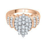 14K Rose Gold~GH | I2-I3, 10K Rose Gold~GH | I2-I3,14K Rose Gold~JK | SI2-I1, 10K Rose Gold~JK | SI2-I1,14K Rose Gold~IJ | I1-I2, 10K Rose Gold~IJ | I1-I2