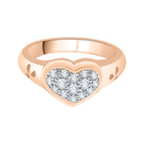 14K Rose Gold~GH | I2-I3, 10K Rose Gold~GH | I2-I3,14K Rose Gold~JK | SI2-I1, 10K Rose Gold~JK | SI2-I1,14K Rose Gold~IJ | I1-I2, 10K Rose Gold~IJ | I1-I2
