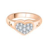 14K Rose Gold~GH | I2-I3, 10K Rose Gold~GH | I2-I3,14K Rose Gold~JK | SI2-I1, 10K Rose Gold~JK | SI2-I1,14K Rose Gold~IJ | I1-I2, 10K Rose Gold~IJ | I1-I2