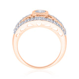 14K Rose Gold~IJ | I1/I2, 10K Rose Gold~IJ | I1/I2